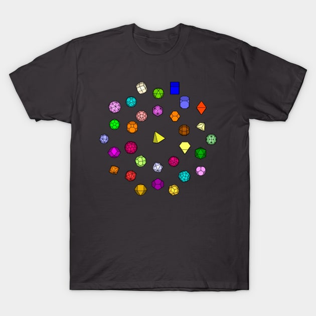 Gmtrx Seni Lawal Polyhedra Matrix T-Shirt by Seni Lawal